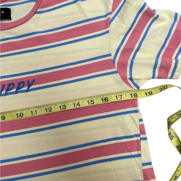 PacSun Trippy Graphic Striped T-Shirt - Picture 5 of 8